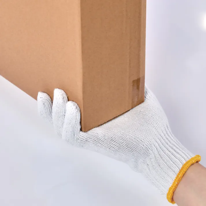 【CAINZ-DASH】トラスコ中山 混紡軍手 1双入り 目付600g ホワイト TGM600W-1P【別送品】