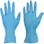 【CAINZ-DASH】トラスコ中山 使い捨てハイブリッド手袋　粉無Ｍ　ブルー　（１００枚入）【別送品】