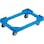 【CAINZ-DASH】トラスコ中山 ＯＣドーリー　５０Ｌオリコン用　エラストマー車輪　４輪自在ストッパー付　ブルー OCD-50AS-B【別送品】
