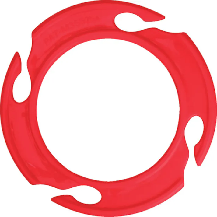 【CAINZ-DASH】トラスコ中山 コーンフックリング レッド(2個入) TCHRR【別送品】