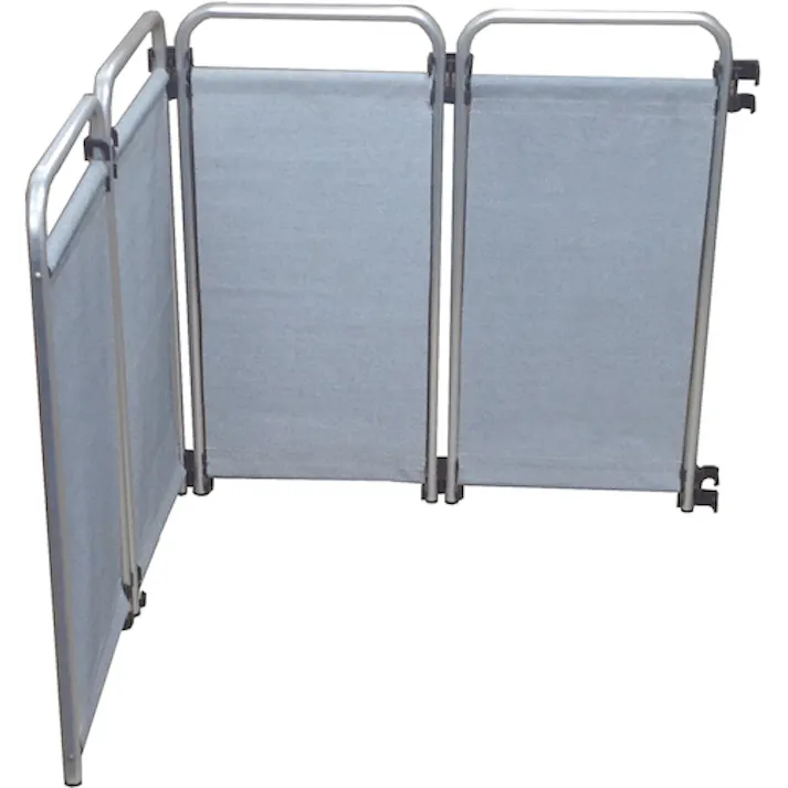 【CAINZ-DASH】トラスコ中山 小型火花用衝立 超小型スリム 幅369mm 高さ749mm 4面セット 片面コーティング TTHSS4-749-S【別送品】