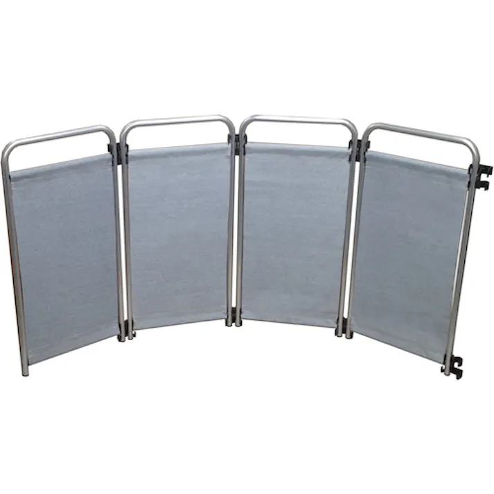 【CAINZ-DASH】トラスコ中山 小型火花用衝立 超小型スリム 幅369mm 高さ749mm 4面セット 片面コーティング TTHSS4-749-S【別送品】