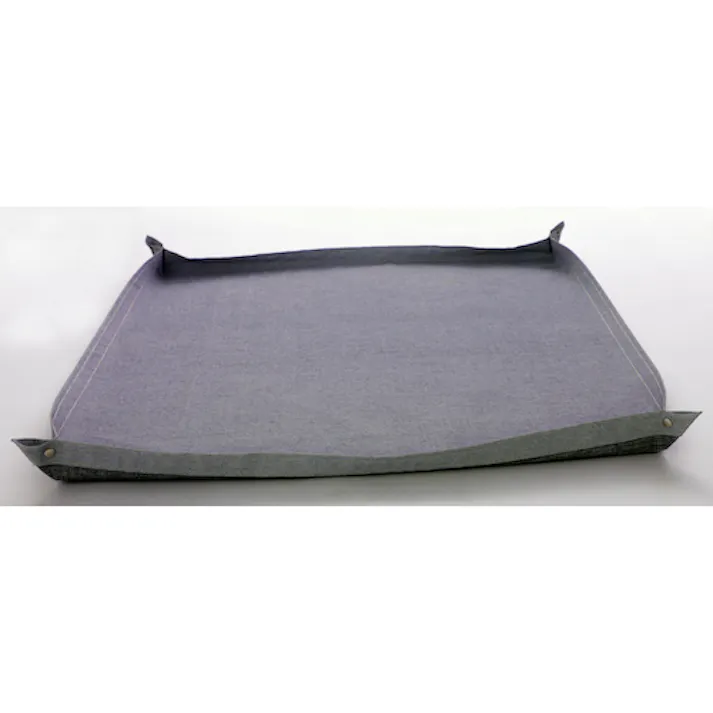 【CAINZ-DASH】トラスコ中山 スパッタシートアルファー グレー 1号 920X920 四隅ドットボタン付き SPS-1A-BO【別送品】