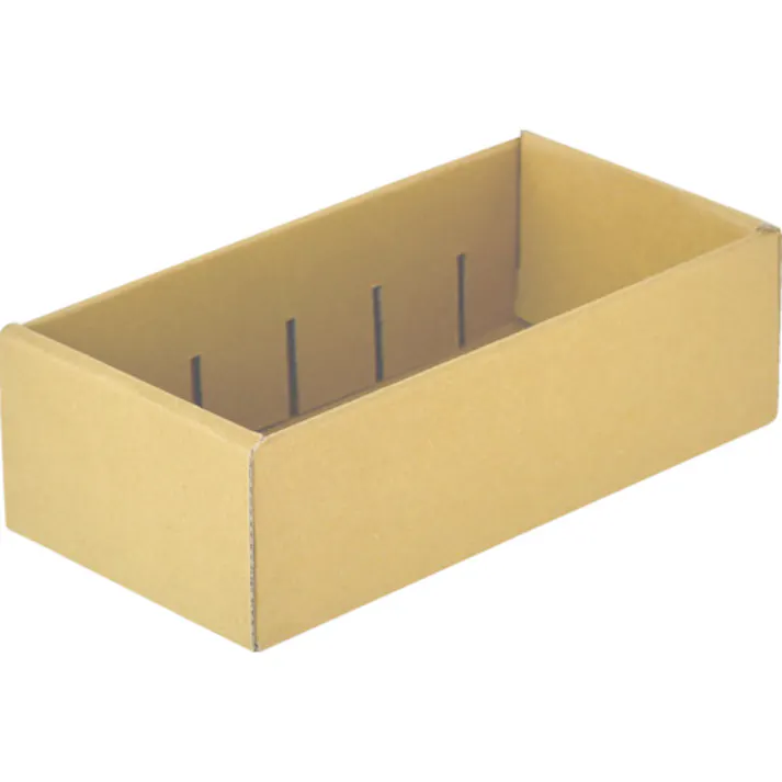 【CAINZ-DASH】トラスコ中山 ダンボール製 デスク内整理ボックス M 102X207X62mm TDSBX-2【別送品】