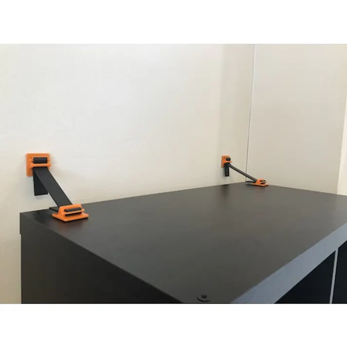 【CAINZ-DASH】トラスコ中山 地震対策 転倒防止ゴムベルト(2本入)オレンジ FPRB-OR【別送品】