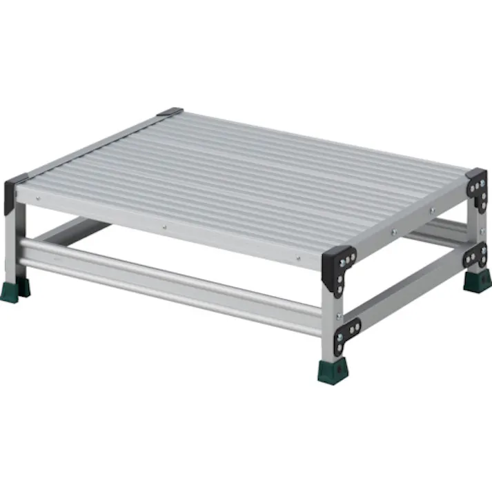 【CAINZ-DASH】トラスコ中山 作業用踏台 1段 高さ0.25m 天板800×600 TSF-18625【別送品】