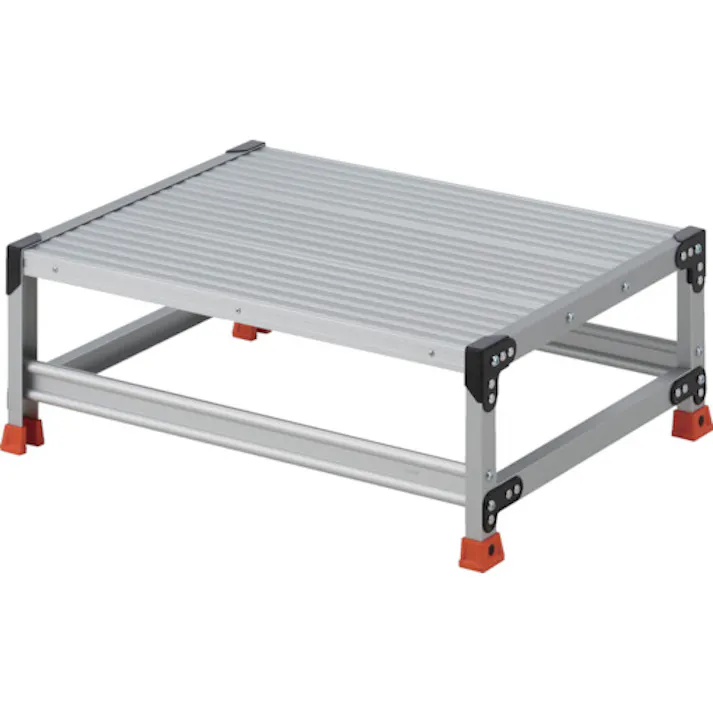 【CAINZ-DASH】トラスコ中山 作業用踏台 1段 高さ0.3m 天板800×600 TSF-1863【別送品】