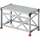 【CAINZ-DASH】トラスコ中山 作業用踏台 1段 高さ0.5m 天板800×400 TSF-185【別送品】
