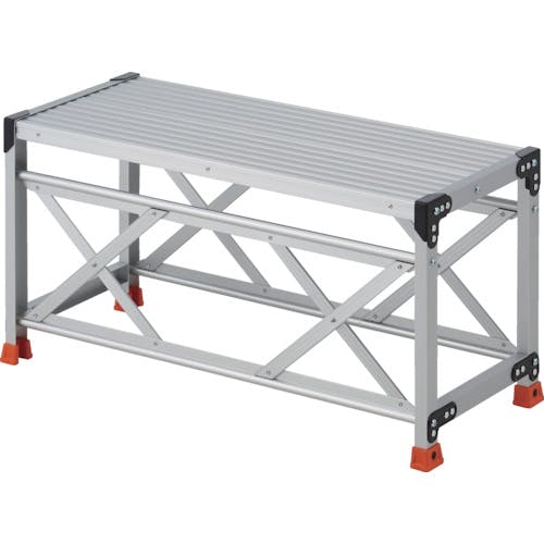 トラスコ中山 作業用踏台 1段 高さ0.5m 天板1000×400 TSF-1105 作業台 トラスコ中山 作業用踏台 1段 高さ0.5m 天板1000×400 TSF-1105 作業台