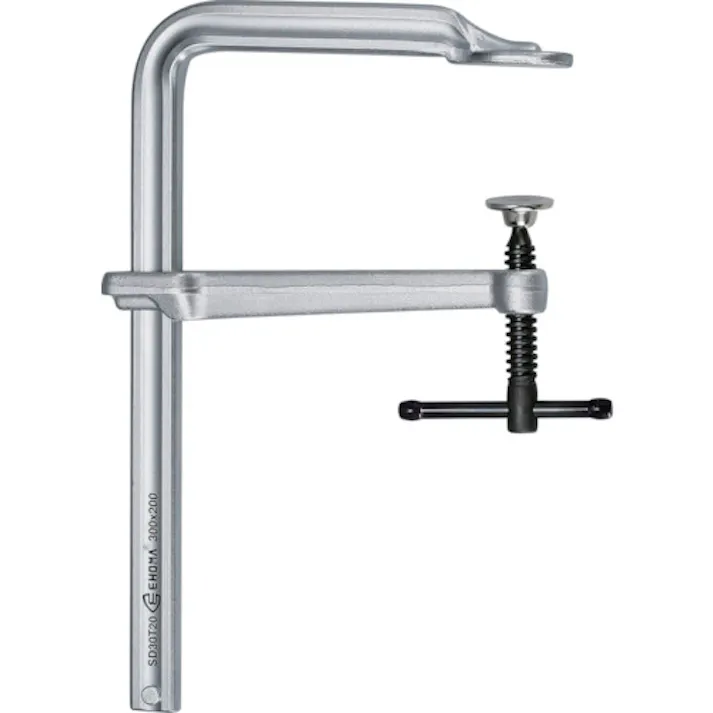 【CAINZ-DASH】トラスコ中山 エホマクランプ(深型) 最大口開400mm×ふところ200mm SD40T20【別送品】