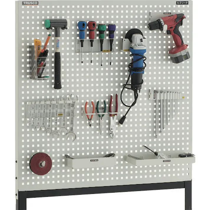 【CAINZ-DASH】トラスコ中山 ライトパンチングパネル パネリーナ W900×368×1630 TUR-7【別送品】