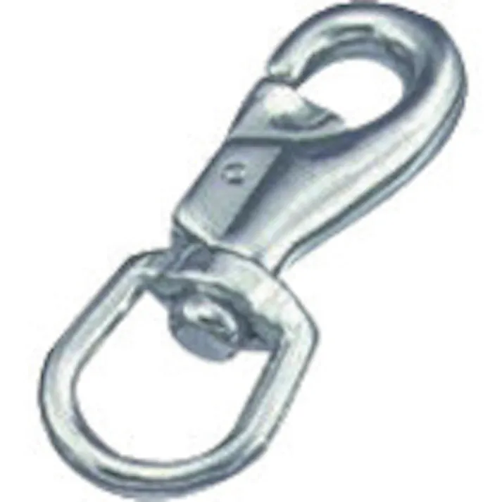 【CAINZ-DASH】トラスコ中山 ステンレス スイベルスナップ強力タイプ 線径7mm 長さ113mm 許容荷重100kg TSS-AX3【別送品】