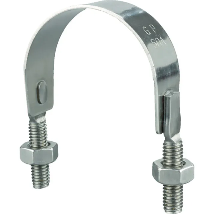 【CAINZ-DASH】トラスコ中山 SGP管用Uバンド SUS304 呼び径 32A ねじ径3/8 TSGPU32A-SUS【別送品】