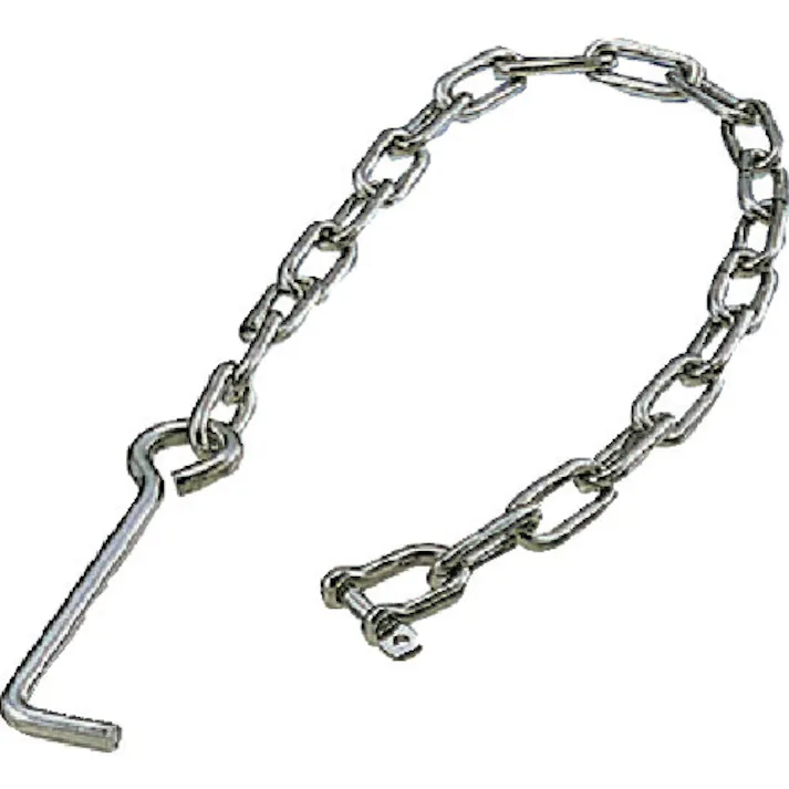 【CAINZ-DASH】トラスコ中山 ステンレス アンカー付きチェーン 4mm チェーン長さ500mm TGCH-4【別送品】