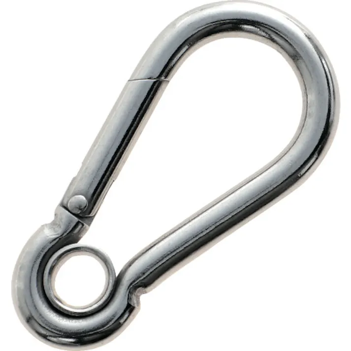 【CAINZ-DASH】トラスコ中山 ステンレススナップフック AW型(リング付) 線径Φ7×開口10mm (1個入) TSF-7AW【別送品】