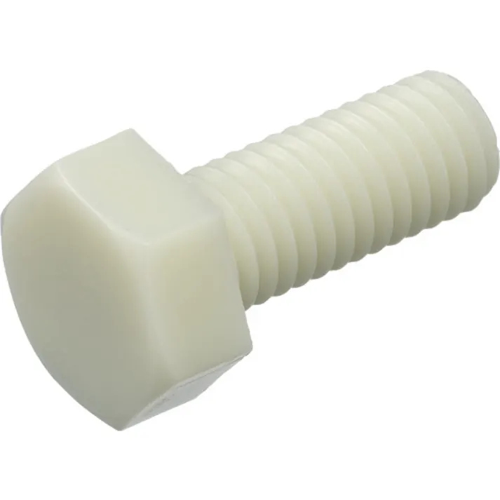 【CAINZ-DASH】トラスコ中山 ガラス繊維強化ポリアミドMXD6 RENY白 六角ボルト M6X20 50本入 BRENY-BTM6X20【別送品】