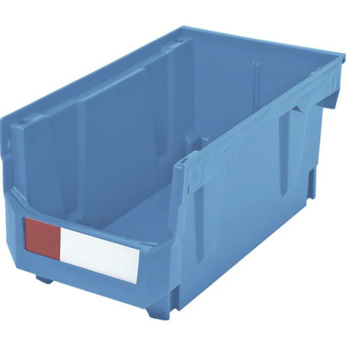 【CAINZ-DASH】トラスコ中山 スタッキングコンテナ 9.6L ブルー TSC240B【別送品】