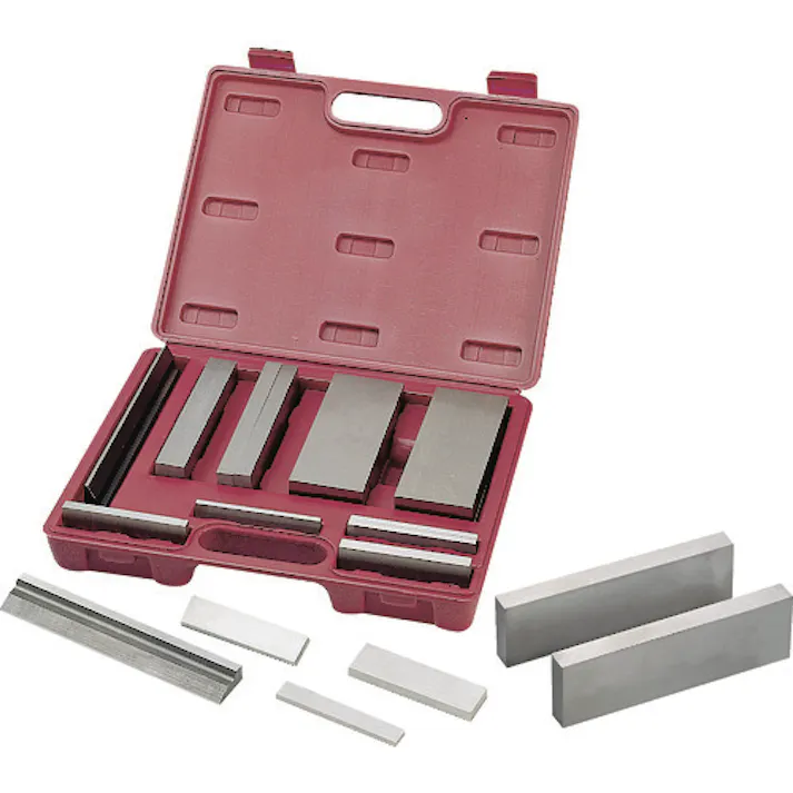 【CAINZ-DASH】トラスコ中山 パラレルブロックセット(平行台) フラットタイプ8組+爪金1組セット PB100T【別送品】