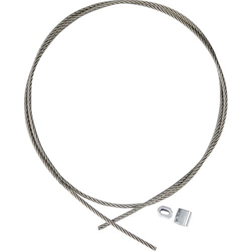 トラスコ中山 ステンレスワイヤカットロープ+スリーブ付 3.0パイΦ×2000mm(アルミスリーブ2個付 ) SRCWS3.0X2M カットワイヤ トラスコ中山 ステンレスワイヤカットロープ+スリーブ付 3.0パイΦ×2000mm(アルミスリーブ2個付 ) SRCWS3.0X2M カットワイヤ