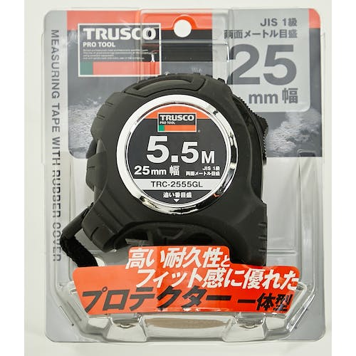 CAINZ-DASH】トラスコ中山 追番目盛りゴムカバー付コンベックス 25幅