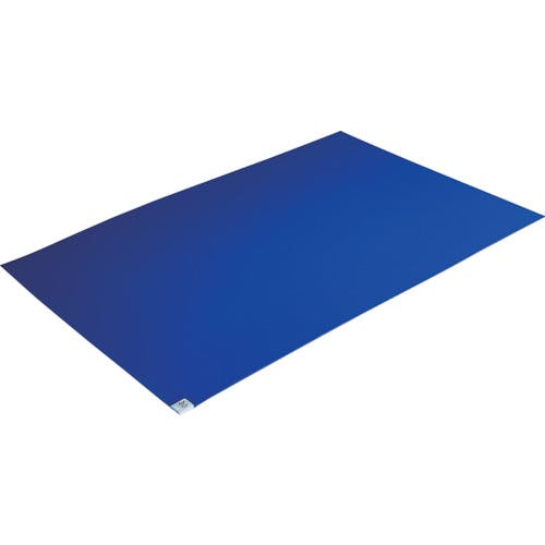 トラスコ中山 抗菌粘着クリーンマット 600X900MM ブルー 1シート 30枚入 CMKK-6090-3B クリーンマット トラスコ中山 抗菌粘着クリーンマット 600X900MM ブルー 1シート 30枚入 CMKK-6090-3B クリーンマット