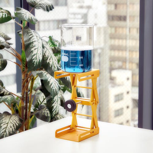 ■TRUSCO カラーラボジャッキ 黄 120X150〔品番:LBJ80Y〕【3564963:0】[店頭受取不可] □TRUSCO カラーラボジャッキ 黄 120X150 LBJ80Y(3564963)