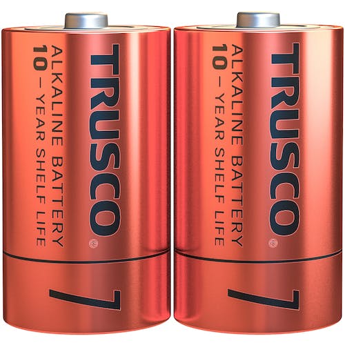 トラスコ中山 アルカリ乾電池 10年 単1 (2本入) TLR20GPL-2S アルカリ電池 トラスコ中山 アルカリ乾電池 10年 単1 (2本入) TLR20GPL-2S アルカリ電池