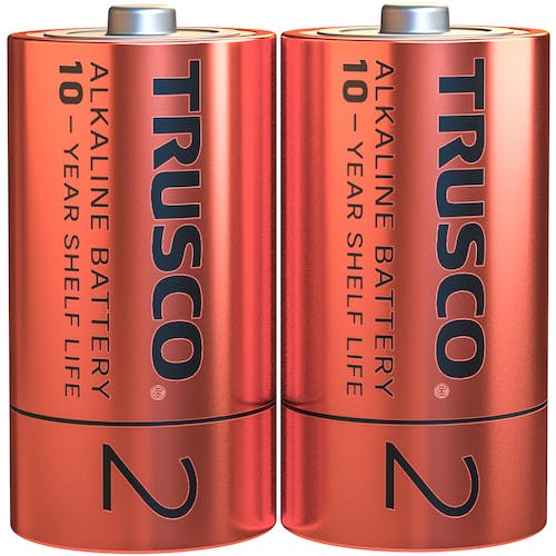 トラスコ中山 アルカリ乾電池 10年 単2 (2本入) TLR14GPL-2S アルカリ電池 トラスコ中山 アルカリ乾電池 10年 単2 (2本入) TLR14GPL-2S アルカリ電池