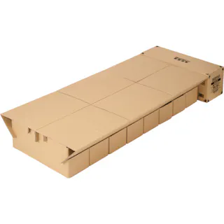 【CAINZ-DASH】トラスコ中山 段ボールベッド/ナチュラル TNDB1990NA【別送品】
