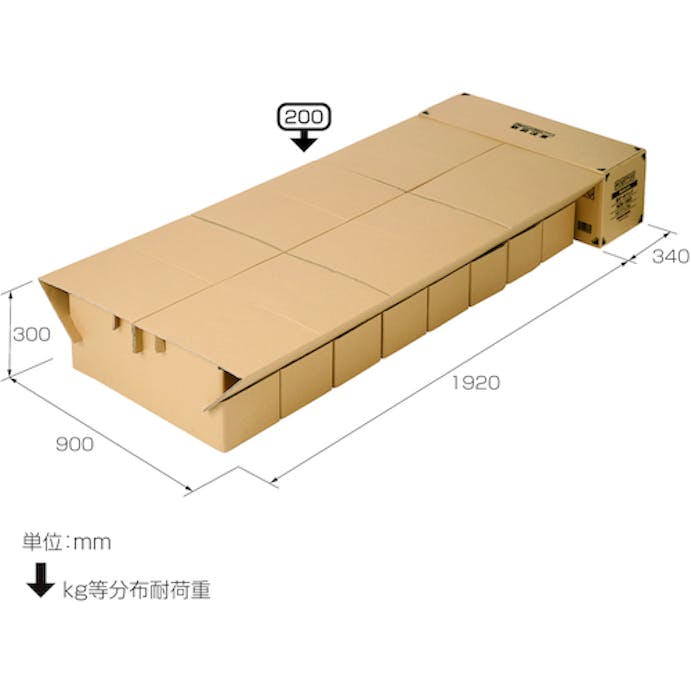 Cainz Dash 段ボールベッド ナチュラル 別送品 ホームセンター通販 カインズ