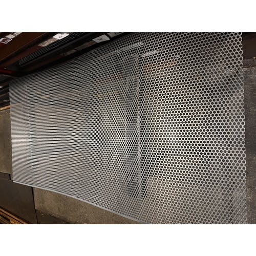 ビンテージ パンチング アルミニウム メタル キューブ ランプ スペース