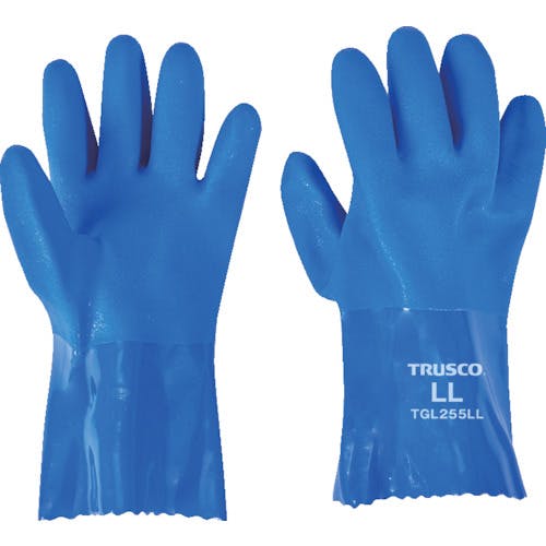 トラスコ中山 耐油ビニール手袋1.2mm厚 LLサイズ 左手用 10枚入 TGL255LL-10L 塩化ビニール手袋(裏布付) トラスコ中山 耐油ビニール手袋1.2mm厚 LLサイズ 左手用 10枚入 TGL255LL-10L 塩化ビニール手袋(裏布付)