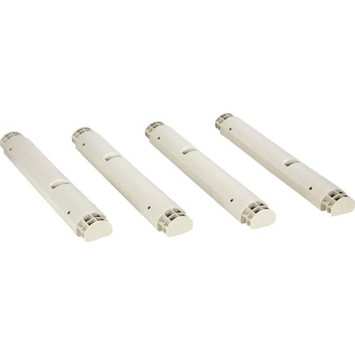 トラスコ中山 プラ棚用 脚のみ4本セット 高さ515mm用 ネオグレー TPT-515KA プラスチック棚用オプション トラスコ中山 プラ棚用 脚のみ4本セット 高さ515mm用 ネオグレー TPT-515KA プラスチック棚用オプション