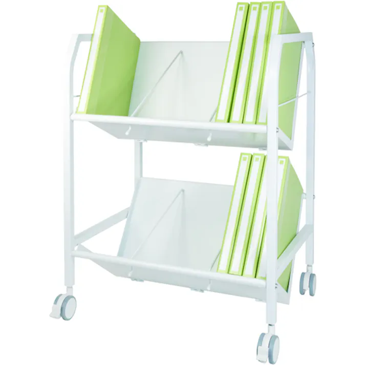 【CAINZ-DASH】トラスコ中山 ファイルワゴン 2段 TFW-550【別送品】