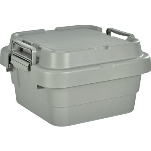 トラスコ中山 トランクカーゴ フラット天板仕様 浅型 20L グレー GYCFL-30 道具箱(道具箱) トラスコ中山 トランクカーゴ フラット天板仕様 浅型 20L グレー GYCFL-30 道具箱(道具箱)