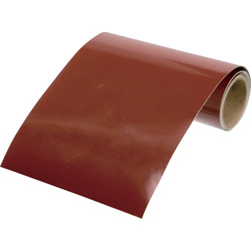 トラスコ中山 配管識別テープ 暗い赤(7.5R3/6)(蒸気関係)100MM幅X1M RAH-502M 配管用ステッカー