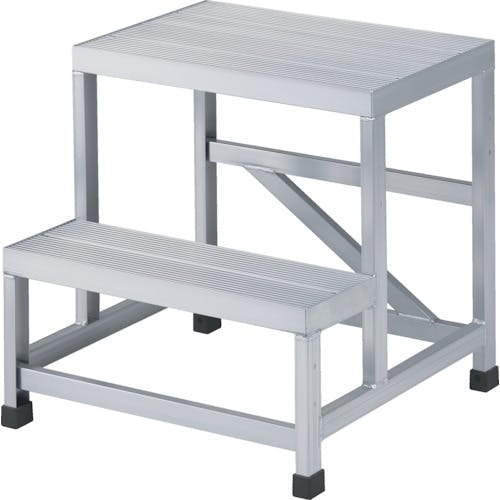 トラスコ中山 アルミ製溶接一体構造型作業台 二段(完成品) W500×D600×H600 WTDB2-5660 作業台 トラスコ中山 アルミ製溶接一体構造型作業台 二段(完成品) W500×D600×H600 WTDB2-5660 作業台