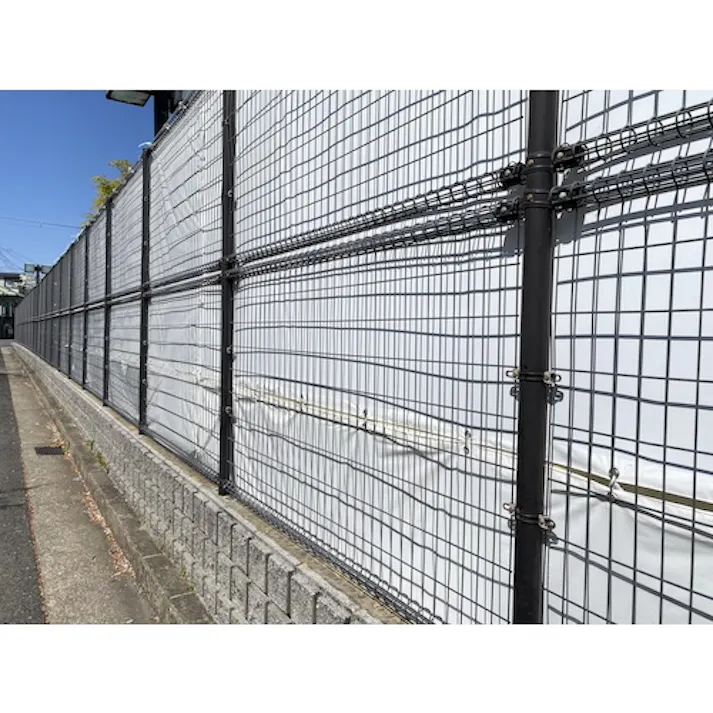 【CAINZ-DASH】トラスコ中山 エコノミー白防炎シート 幅1.8x長さ1.8m (目付280g) TBS280-1818【別送品】