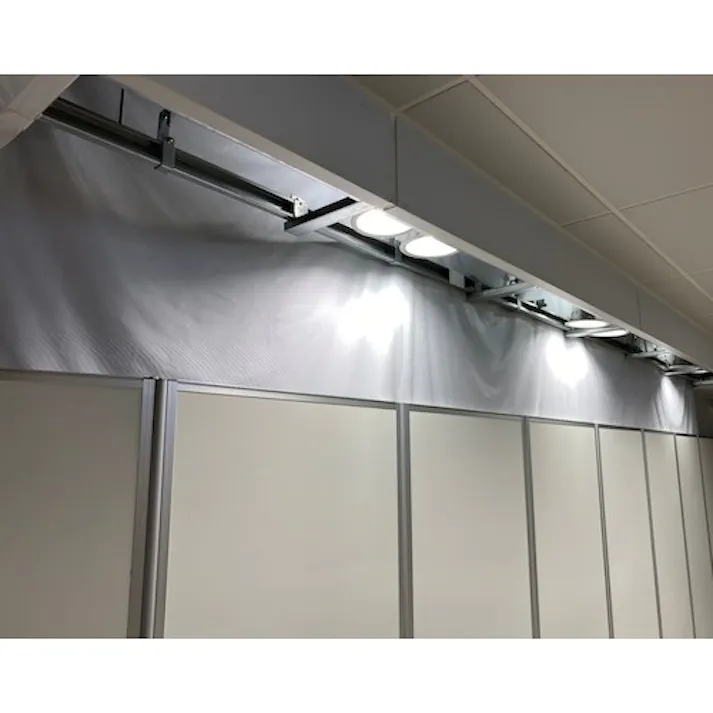 【CAINZ-DASH】トラスコ中山 エコノミー白防炎シート 幅2.7x長さ3.6m (目付280g) TBS280-2736【別送品】