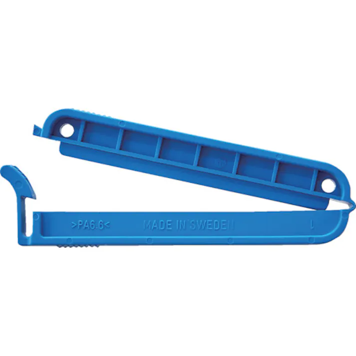 【CAINZ-DASH】トラスコ中山 袋留めクリップ 6P(白赤黄青緑黒) TWC-70AS6P【別送品】