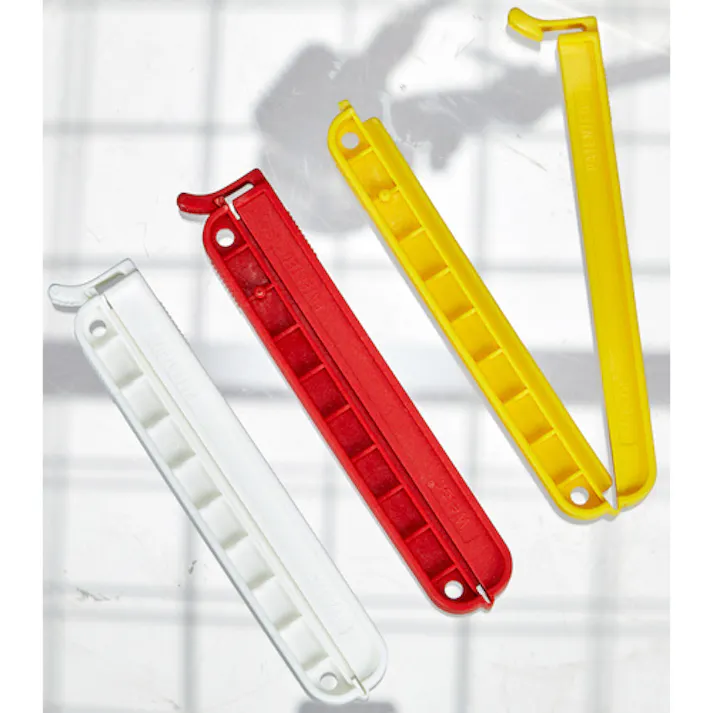 【CAINZ-DASH】トラスコ中山 袋留めクリップ 3P(白赤黄) TWC-110WRY3P【別送品】