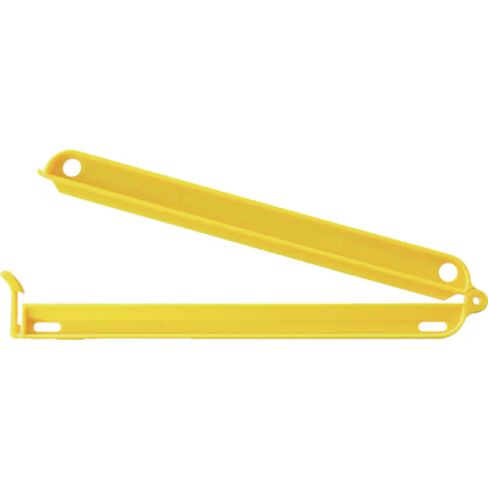 【CAINZ-DASH】トラスコ中山 大口袋用クリップ(留め幅220mm) 黄 1個入 TWC220-YE【別送品】