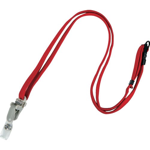 CAINZ-DASH】トラスコ中山 脱着式名札用ストラップ 赤 TND-S-R