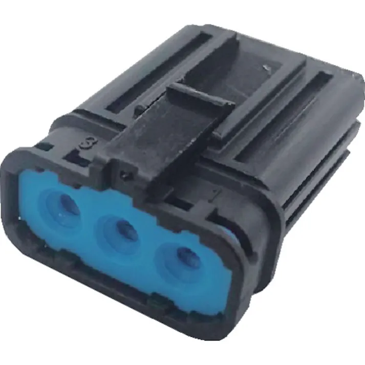 【CAINZ-DASH】トラスコ中山 防水コネクタ ハウジング 中継・基板用(10個入) 被覆外径φ3.7~4.3 黒 P-CJ01A6-03B0-02【別送品】