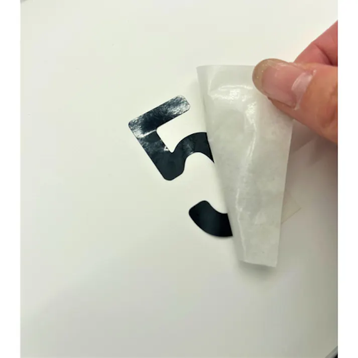 【CAINZ-DASH】トラスコ中山 カッティング文字50mm 黒 0 CS50BK-0【別送品】