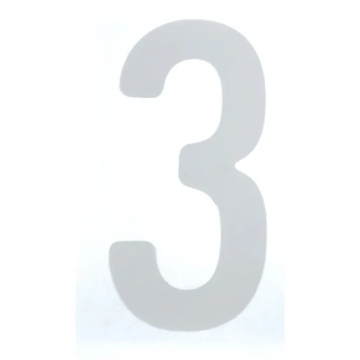 【CAINZ-DASH】トラスコ中山 カッティング文字50mm 白 3 CS50W-3【別送品】