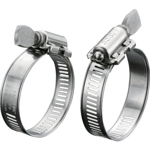 CAINZ-DASH】トラスコ中山 ホースクランプ オールSUS 手締め