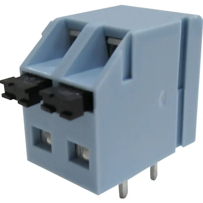 【CAINZ-DASH】トラスコ中山 プリント基板用ねじなし端子台 2P TF6019-2P【別送品】