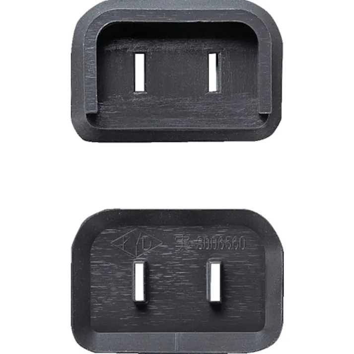 【CAINZ-DASH】トラスコ中山 プラグ安全カバー2Pスイングプラグ用 50P入 ブラック PL2LCAP-50P-BK【別送品】