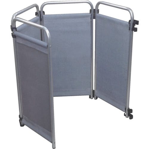 【CAINZ-DASH】トラスコ中山 小型火花用衝立　超小型スリム　幅３６９ｍｍ　高さ７４９ｍｍ　４面セット　プレミアムシルバー TTHSS4-749-PS【別送品】